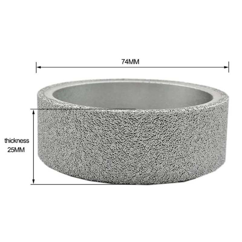 75x20mm Grinding Wheel Vacuum Drazed Diamond Marble Granite Glass Polishing Disc