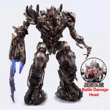 Transformação bmb LS-06S ls06s megotrun mgtron galvatron ruínas cor modo tanque mp36 oversize liga figura de ação brinquedos robô