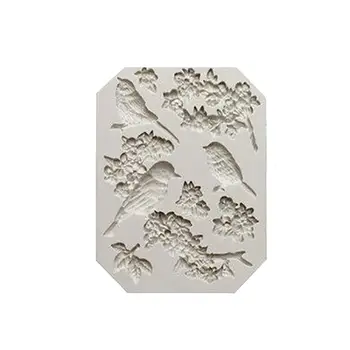 

Magpie Plum Flower Shape Silicone Molds Cake Decorating Tools DIY Fondant Cake Decorating Baking Mould Tool