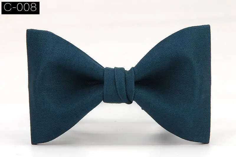 Manufacturers Direct Selling Fashion Men Marriage Dinner Handmade Stereotypes Bowtie Trending Foreign Trade Monochrome Bow Curre