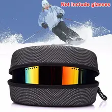 

New Protection EVA Snow Ski Eyewear Case Snowboard Skiing Goggles Sunglasses Carrying Case Zipper Hard Box Holder 40DC23