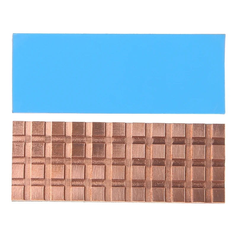 

Ultra Thin Pure Copper Cooling M.2 NGFF 2260 Solid Hard Disk Cooler Heat Sink