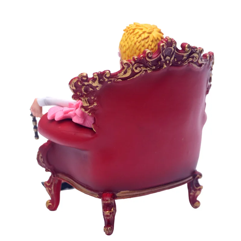 Аниме Peripheral one piece Seven Wu Hai GK сидящий маленький Тан Дон Кихот · Doflamingo в коробке гаражный комплект