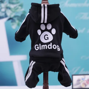 

Puppy Dog Clothes Fall Jumpsuit for Dogs Hoodies Costumes Chihuahua Pet Coat Pink Dog Clothes for Small Dogs Girl and Boy Outfit