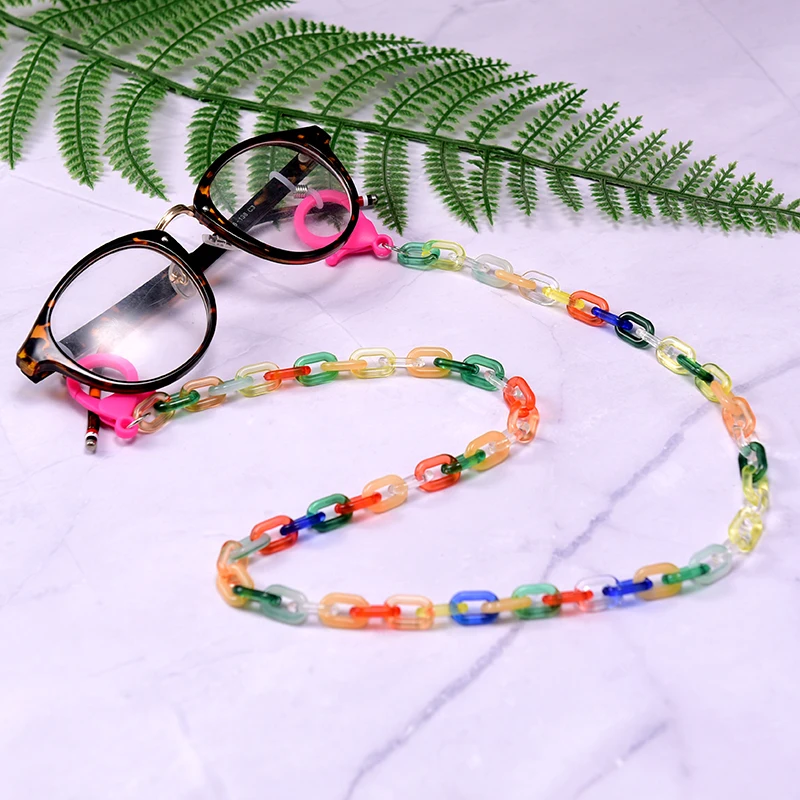Fashion Dangles Masks Neck Chain for Women Cuelga Mascarillas Glasses Lanyard Men's Child Acrylic Strap for Sunglasses - Image 6