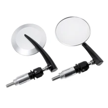 1 пара 7/8 дюймов Ручка Бар Конец Зеркала заднего вида для ATV Скутер мотоцикл