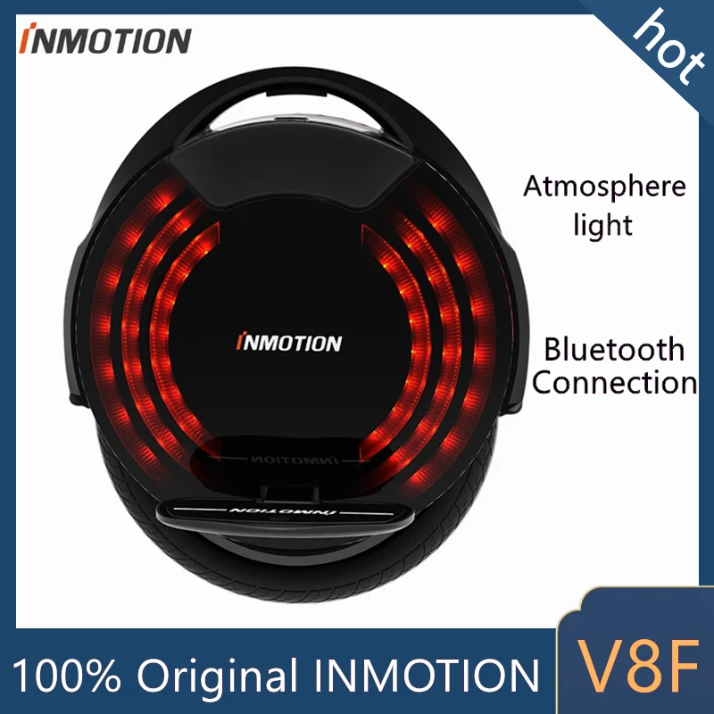 

Original INMOTION V8F V8S Self Balance Scooter 35km/h Unicycle Electric Hoverboard With Foldable Handlebar Onewheel Skateboard
