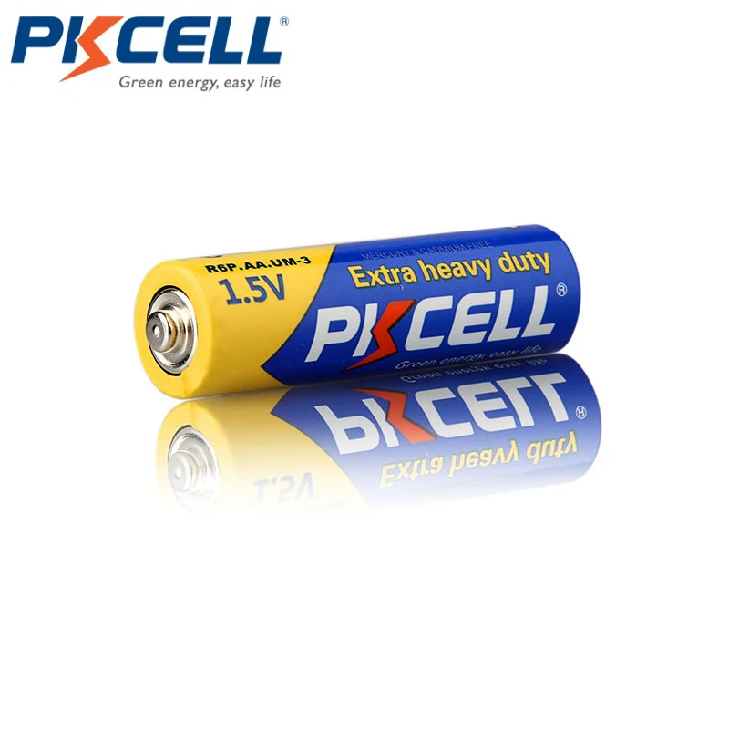 Disposable Battery 80PC AA+AAA combine PKCELL 40PC AA R6P UM4 +40PC AAA UM3 R03P 1.5V Carbon-Zinc Primary For toys remote