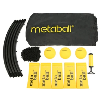 

Mini Beach Volleyball Spike Battle Ball Game Set Outdoor Team Sports Volleyball Lawn Fitness Equipment With 3 Balls