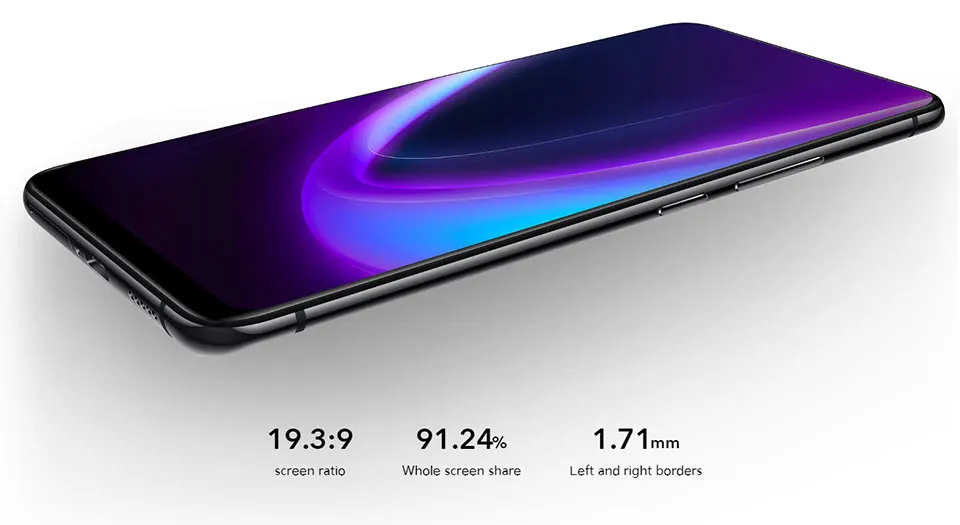 Vivo Nex смартфон с 5 дюймовым дисплеем процессором Snapdragon 8 1 ОЗУ Гб ПЗУ 6 59 ГБ