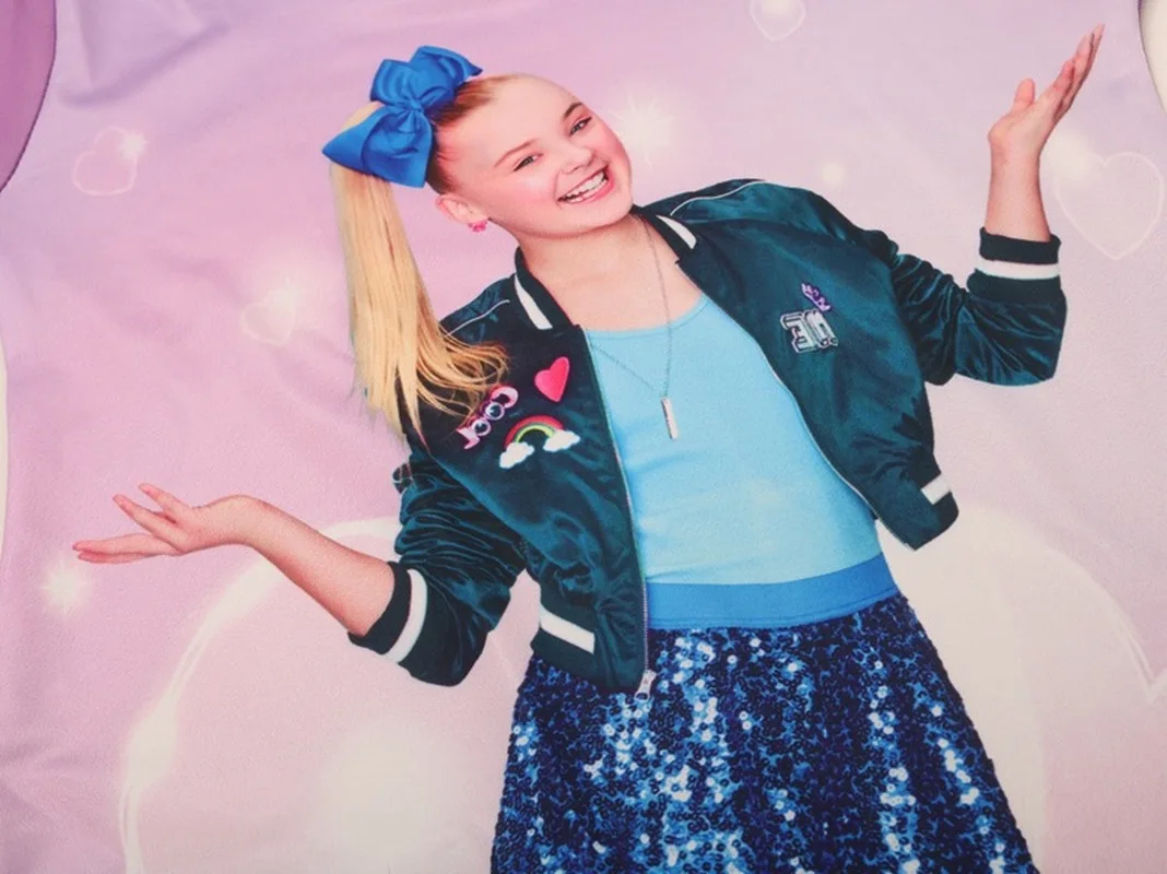 Jojo Siwa/Новые летние платья для девочек; платье для девочек; детская одежда; одежда для сна; платье принцессы на день рождения с бантом для волос; Радужная ночная рубашка; костюмы