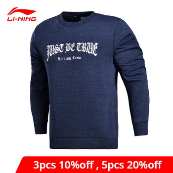 

Li-Ning Men The Trend Po Knit Top Sweaters 72% Cotton 28% Polyester Regular Fit LiNing li ning Sports Jackets AWDN019 MWW1368