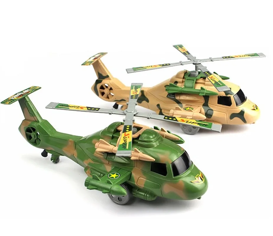 1 шт. Классическая модная модель вертолета веревка заводные игрушки имитация внешнего вида камуфляж самолет детские развлекательные игрушки