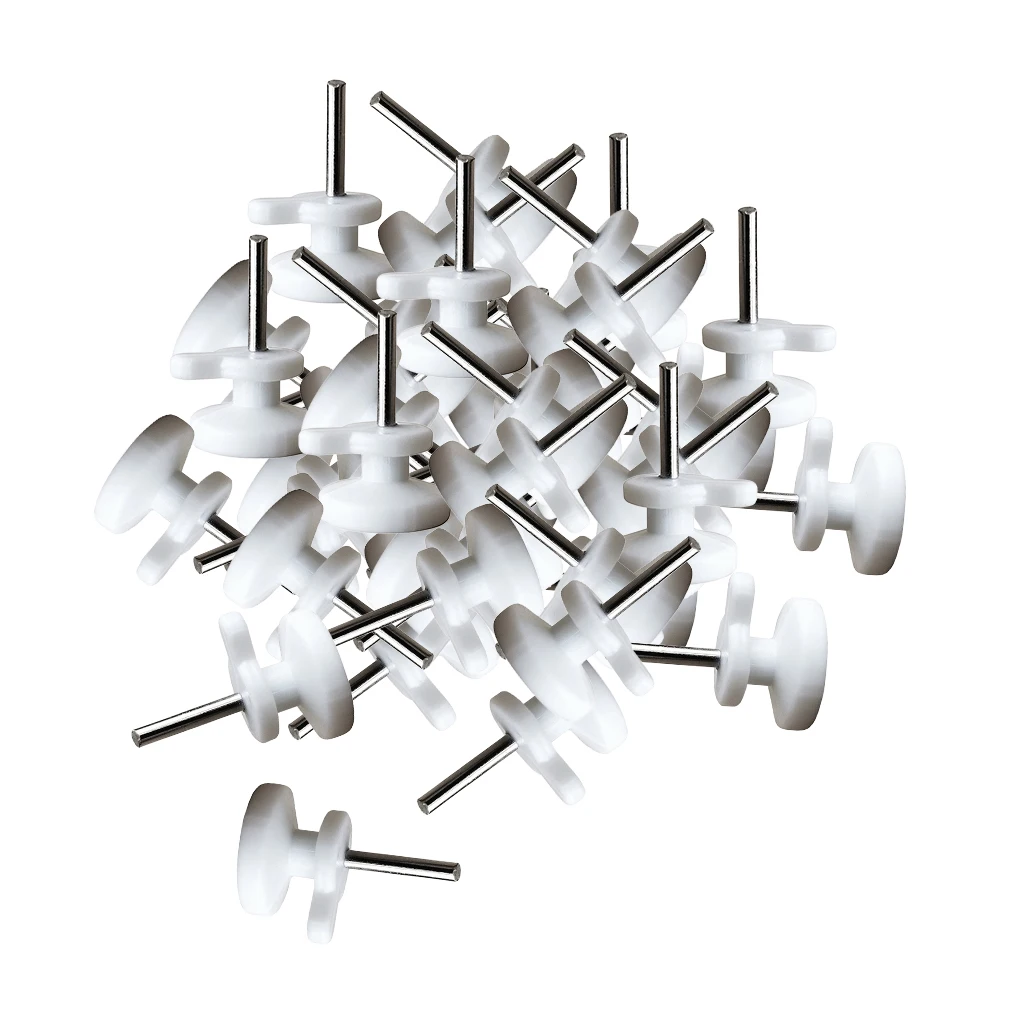 50pcs Wall Mounted Hooks Non-Trace Nail for Concrete Cinder Block Hardwood