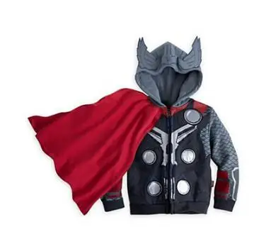 Темно-серый Толстовка с капюшоном для мальчиков «мстители», «DC Comics», «Железный человек», «Капитан Америка», «Бэтмен», «Человек-паук», пальто с длинными рукавами для мальчиков - Цвет: Темно-серый