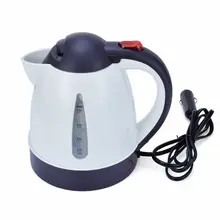 Large Capacity Car Electric Cup 1000mL 100 Degree Car Van Kettle Water Heater Bottle with Cigarette Lighter Plug