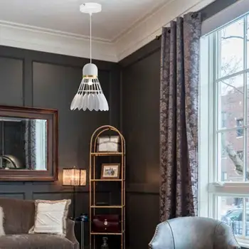 

Bedroom Dining Room Home Decor Cafe Pendant Light Bar Badminton Chandelier Modern Minimalist E27 Nordic Style Study Restaurant