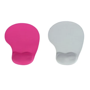 

Silicone Mouse Pad Mat With Foam Rest Wrist Support For PC Laptop 1pcs