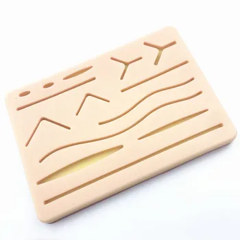 

Y Traumatic Skin Suture Training model Pad with Wound silicone suture Practice pad Teaching equipment