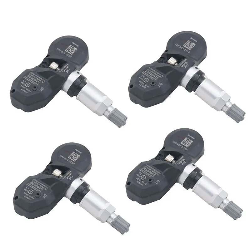 4 шт. 7PP907275F 433 МГц TPMS система контроля давления в шинах сенсор для Volkswagen 7PP-907-275F для Audi A4 A6 A8 Q7 R8
