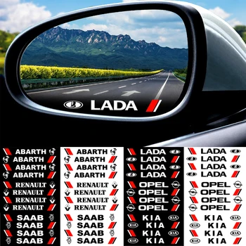 

4pcs High Quality Car-styling Car Door Handle Sticker Car Decoration Sticker for Mitsubishi BMW Audi Ford Kia Renault Nissan