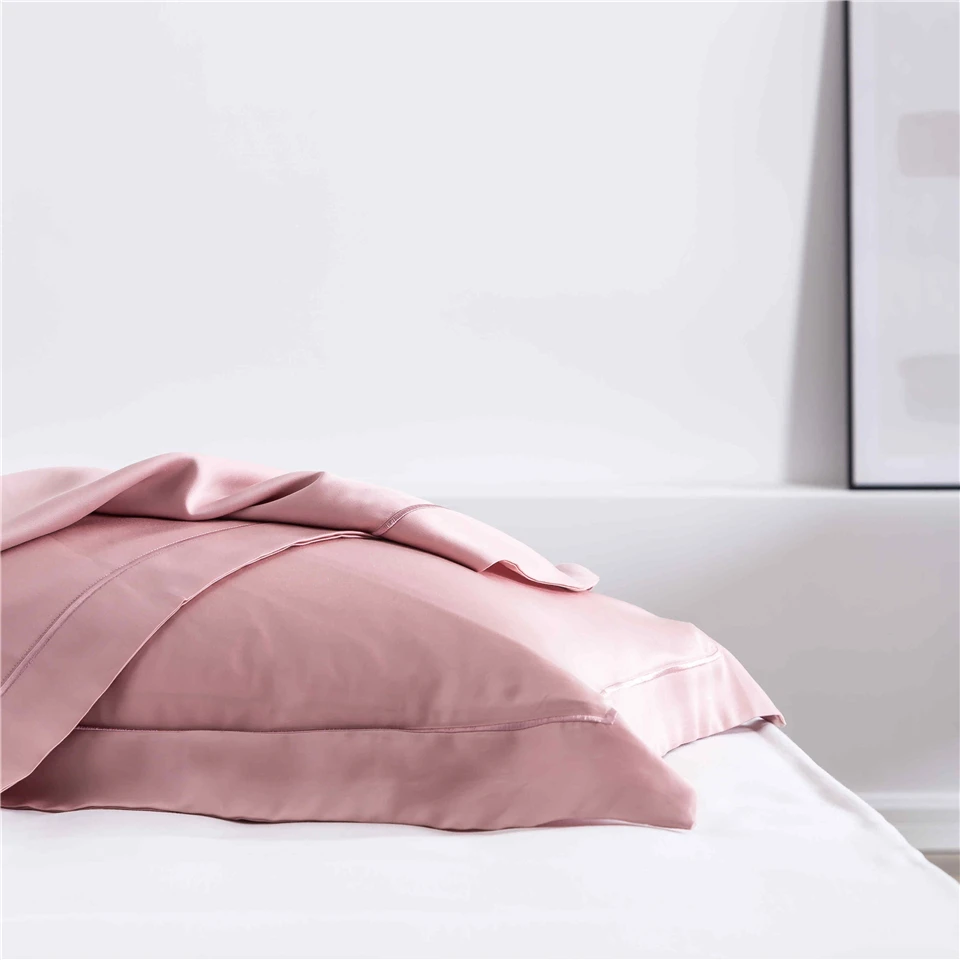 Liv-Esthete 25 Momme натуральный розовый Шелковый чехол для подушки, шелковистый чехол для подушки для женщин и мужчин, наволочка для подушки для дома