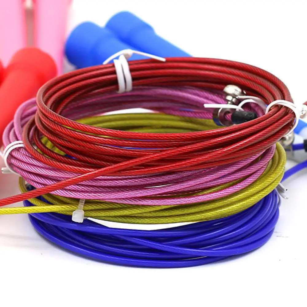 Jump Rope Speed Wire Skipping Adjustable Jump Rope Fitness Exercise Cardio Crossfits Sport Fitness Skipping