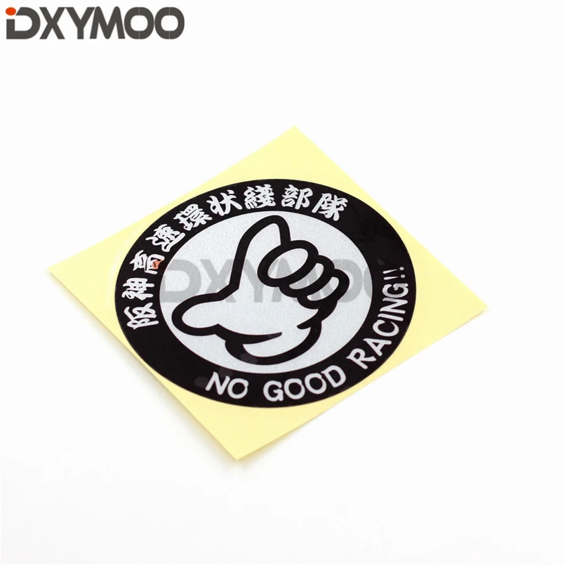 2 шт. светоотражающие виниловые наклейки на шлем 10 см|motorbike stickers|car stylingjdm style |