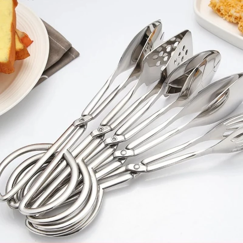 

Bread Tongs Vegetable Clips Cake Clamp Buffet Barbecue Kitchen Utensil