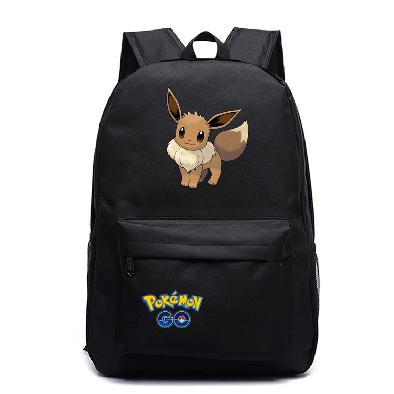 Сумка с покемонами Bulbasaur, ежедневный рюкзак для подростков, школьный рюкзак Пикачу, школьный рюкзак для мальчиков и девочек - Цвет: 8