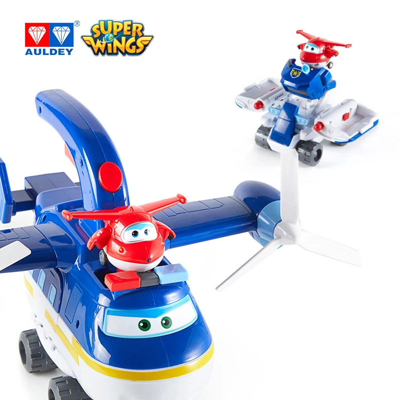 super wings police plane