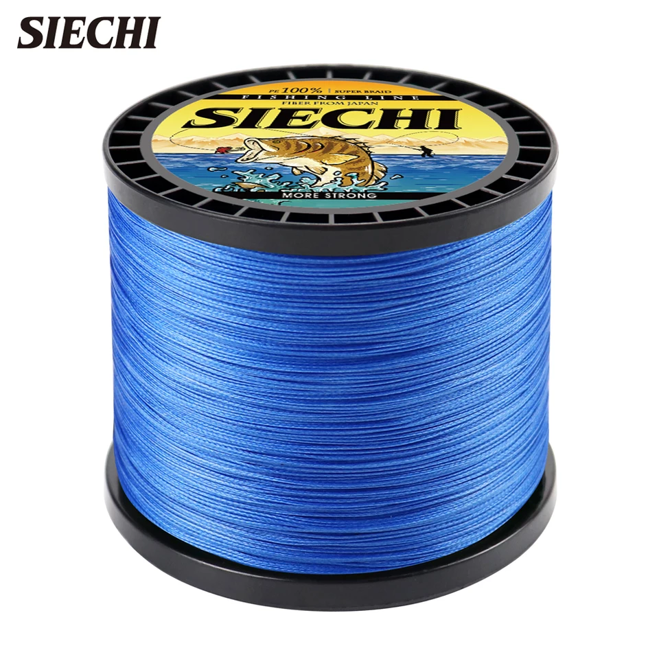 Super Strong 4-strand Pe Braided Fishing Line 300-1000m, 12-83lb