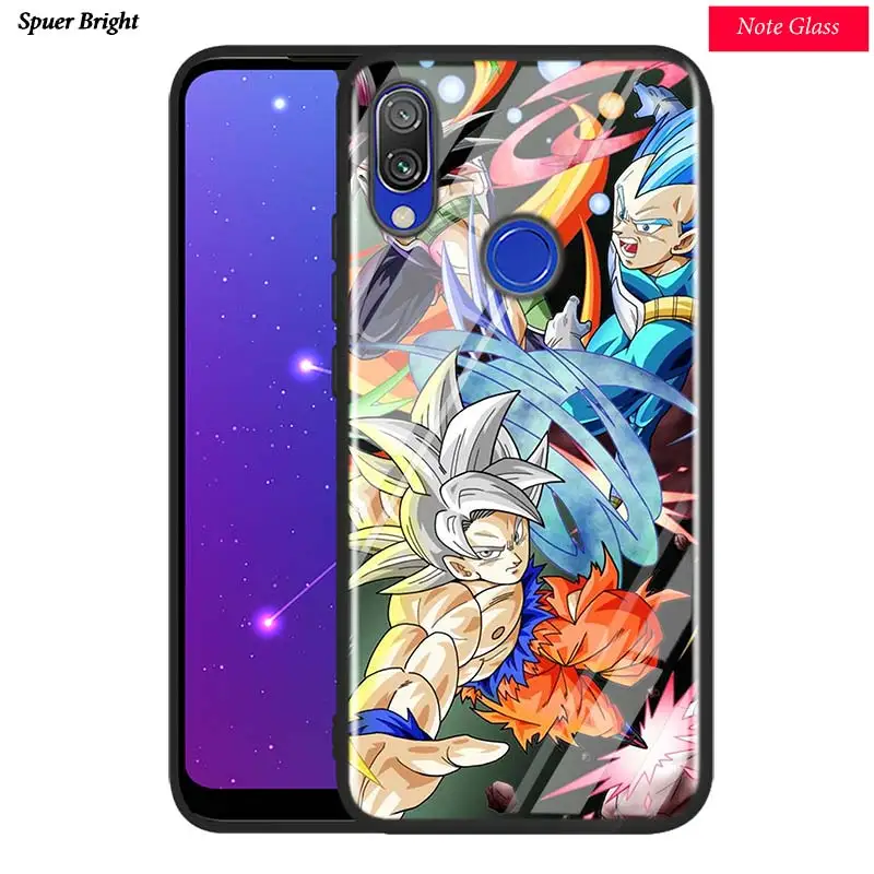 Черная глянцевая крышка Dragon Ball для Xiaomi Redmi Примечание 8 7 6 5 4X4 K20 Pro 7A 6A 6 S2 5A плюс Чехол для телефона - Цвет: Style 05