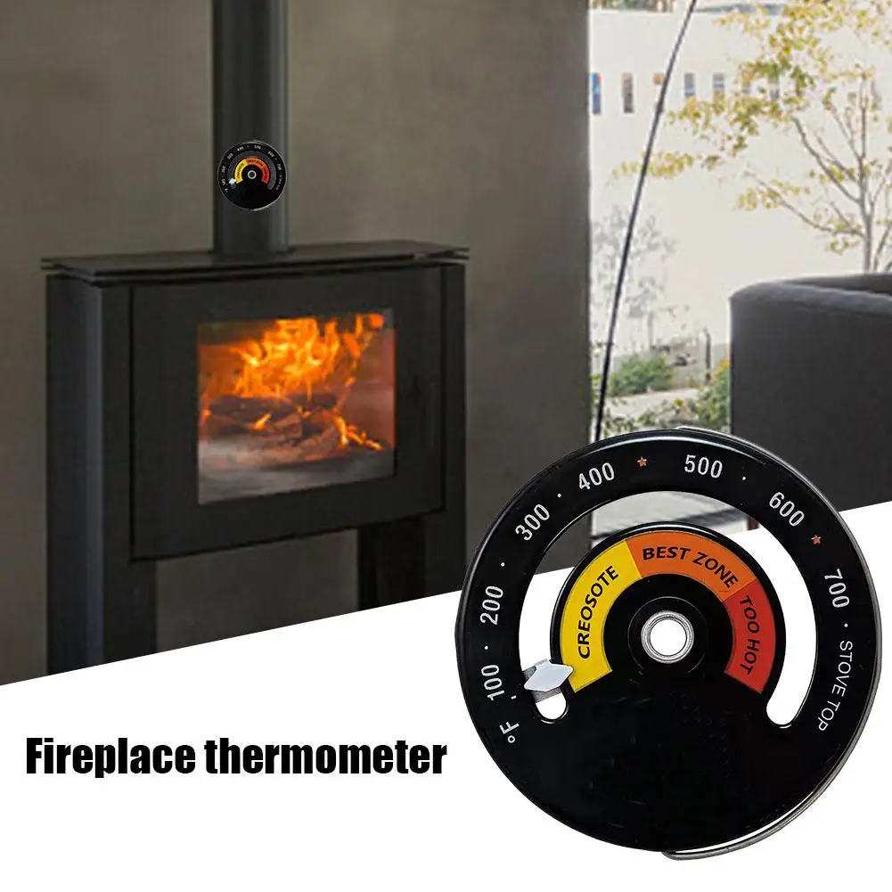 

Burning Stove Kitchen Tools Thermometer Oven Temperature Meter Burning Stoves Gas Stoves Pellet Stoves for Chimney Pipe Meter