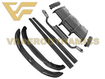 

Suitable For 12-18 BMW F80 F82 M3 M4 VAD-PM Carbon Fiber Full Lip Body Kit Front Lip Rear Lip Diffuser Side Skirts