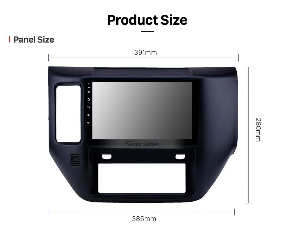 Seicane " Android 8,1 2Din для 2011 2012 2013 Nissan Patrol Автомагнитола gps HD сенсорный экран Wifi Автомобильный мультимедийный плеер