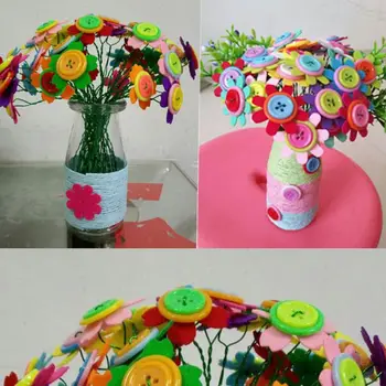 

1Set DIY Flower Making Tools Kit Carnation Sun Flower Art Crafts Mother's Day Birthday Festival Gifts Home Room Decoration