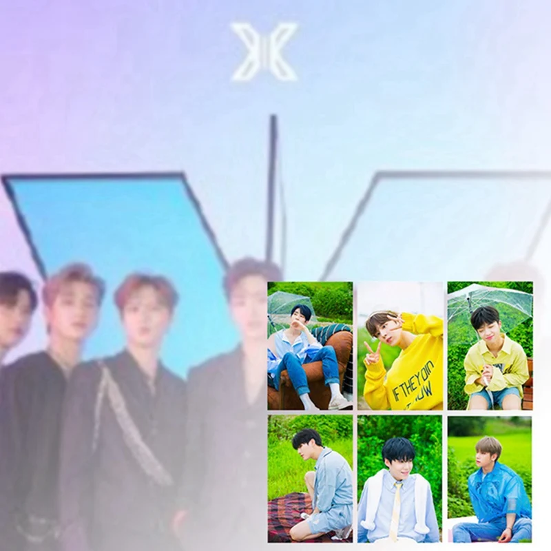 Новые 18 шт./компл. KPOP Produce101 X1 ЛОМО карта фото карты Почтовые открытки фотографии канцелярские украшения принадлежности вентилятора подарки