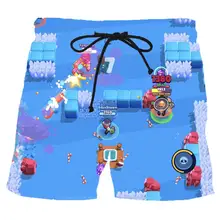 Уличные трендовые унисекс шорты с 3D принтом, повседневные мужские пляжные шорты в стиле хип-хоп, Harajuku