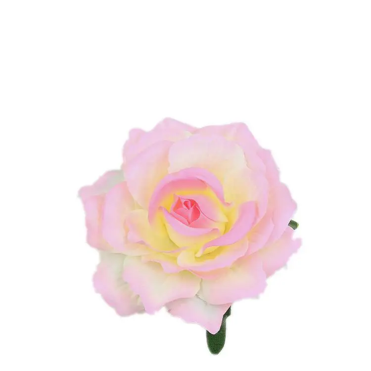 INS New Style Model Flower Hair Accessories Seaside Holiday Head Lace Barrettes Dance Performance Rose Corsage