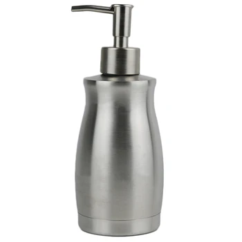 

Stainless Steel Liquid Soap & Lotion Dispenser Pump Bottle For Kitchen And Bathroom