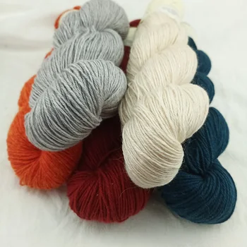 

1*50g hank mimi plus mink cashmere yarn hand knitting yarn