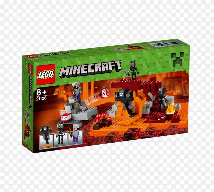 乐高21126"我的世界",枯萎的乐高玩具块-"我的世界"