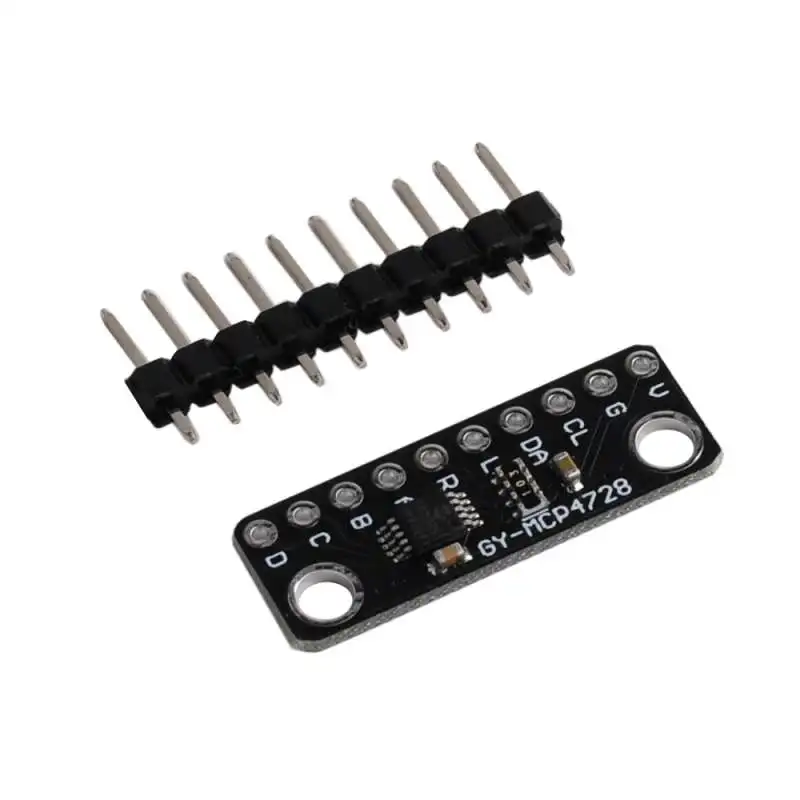 5Pcs MCP4728 12 Bit Breakoout 12bits I2C Digital to Analog