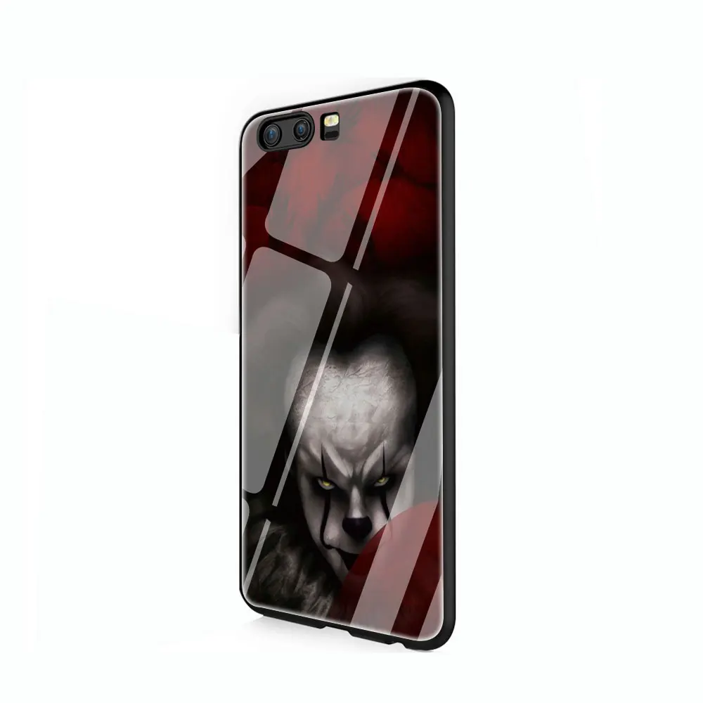 G11 Клоун Поплавок это закаленное стекло крышка чехол для Huawei P10 P20 30 mate 20 Honor 9 10 Lite Pro 7A 8X P Smart Y6 Y9 - Цвет: G11