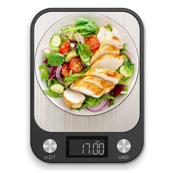 

Digital Food Kitchen Scale Weight Grams Ounces 5kg for Cooking Baking Coffee Shop JS22