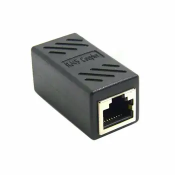 

RJ45 ethernet cable LAN connector inline Cat7/Cat6/Cat5e Female Cable Ethernet to Extender Female Converter Adapter A0K7