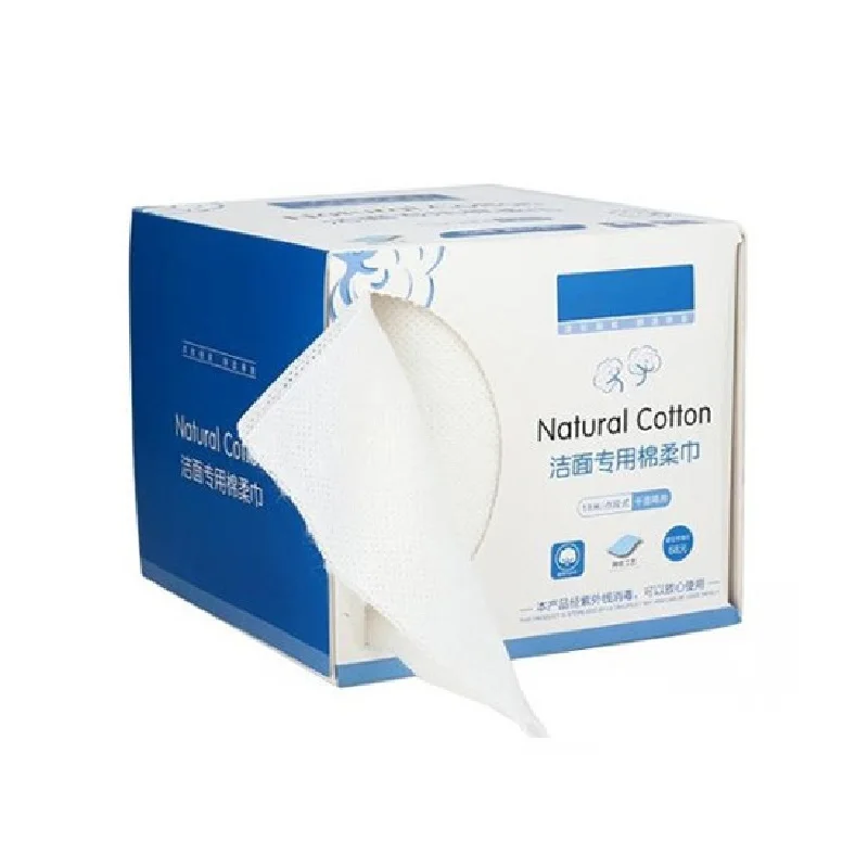 18m Cotton Disposable Facial Towel Travel Cleansing Wipes Makeup Cotton Remover Soft Pads Face Skin Compressed Cleansing Towels