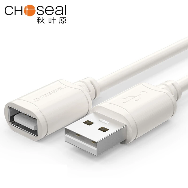 CHOSEAL USB2.0 Extension Cable Male to Female High Speed USB Data Cable Extender For PC Keyboard Printer Mouse Computer usb data transfer cable