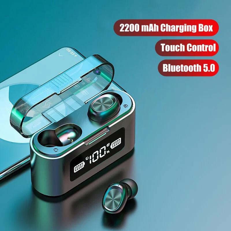Aoogoor B27 Wireless Headphones Bluetooth 5 0 Earphone Support iOS Android HD Call Headset With Mic For smart Phone